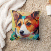 Corgi Dog Pet Leuke Schattige Dierenmetgezel Kussen (Deken)