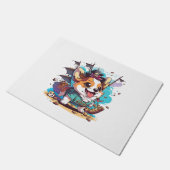 Corgi Dog Pirate Deurmat (Schuin)