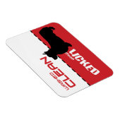 Corgi Dog, Puppy Dishwasmachine Magnet - Gematuree Magneet (Rechterzijde)