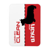 Corgi Dog, Puppy Dishwasmachine Magnet - Gematuree Magneet (Verticaal)