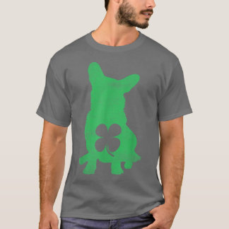 Corgi Dog Shamrock St T-shirt