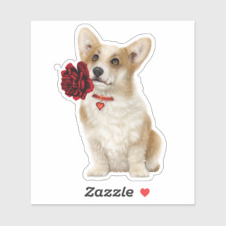 Corgi Dog Sticker