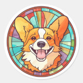 Corgi Dog Sticker Pack (Voorkant)