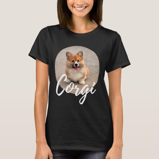 Corgi Dog T T-shirt (Voorkant)