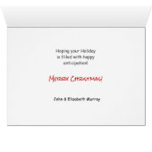 Corgi Dog Trio By the Christmas Fireplace (Binenzijde Horizontaal (Onderkant))