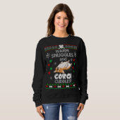 Corgi Dog Ugly KerstSweater Trui (Voorkant volledig)