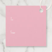 Corgi Dog Valentijnsdag Bedankjes Labels (Achterkant)