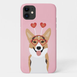 Corgi Dog Valentijnsdag Case-Mate iPhone Case