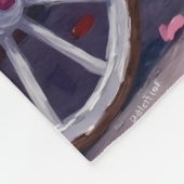 Corgi Dog Valentine's Day  Fleece Deken (Hoek)