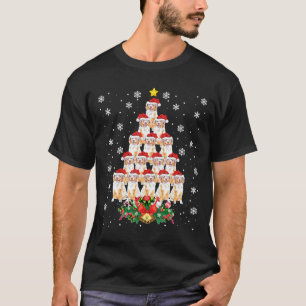 Corgi Dog Xmas Corgi kerstboom T-shirt