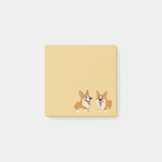 Corgi Dogs Post-it® Notes (Voorkant)