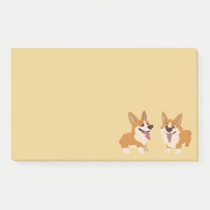 Corgi Dogs Post-it® Notes
