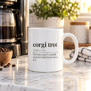 Corgi Draf Snelste Dier Ter Wereld Funny Koffiemok