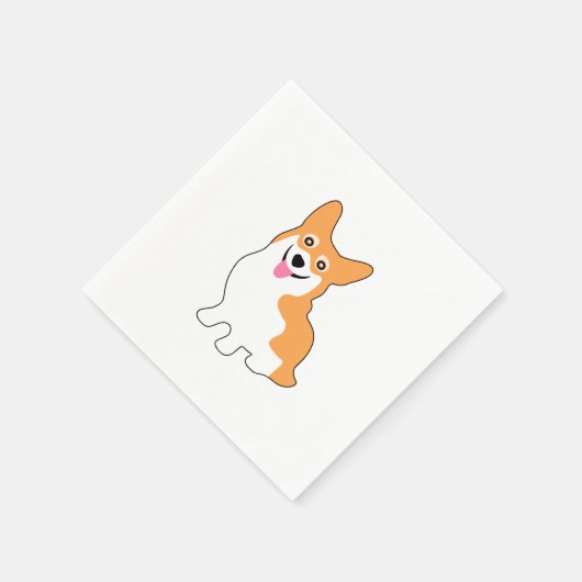Corgi Drawing Servet (Hoek)
