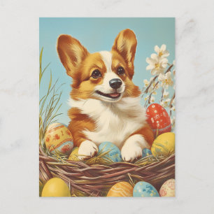 Corgi  Easter Briefkaart