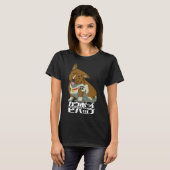 Corgi Ein de Data Dog T-shirt (Voorkant volledig)