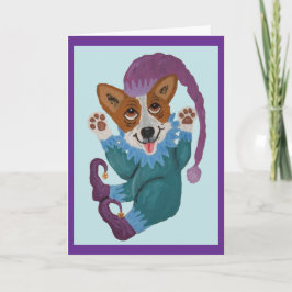 Corgi elf kaart