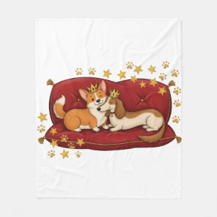 Corgi en Dachshund Deken Koninklijke Hondenliefheb