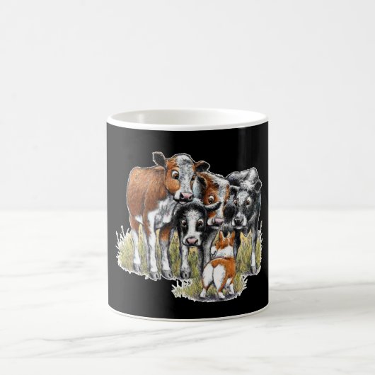 Corgi en de Koeien Koffiemok (Center)