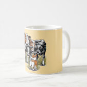 Corgi en de Koeien Koffiemok (Voorkant rechts)