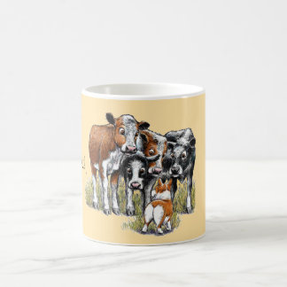 Corgi en de Koeien Koffiemok