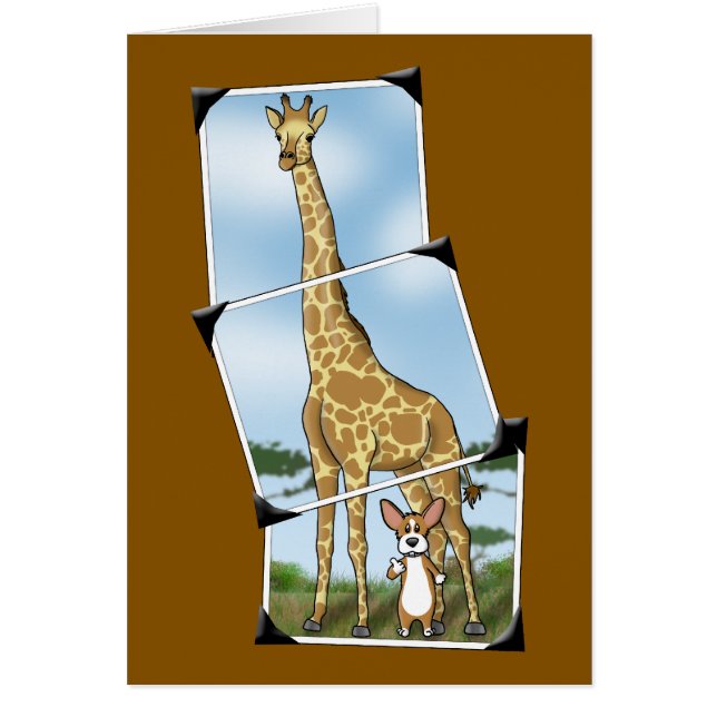 Corgi en Giraffe Snapshots (Voorkant)