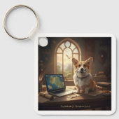 Corgi en Muis Sleutelhanger (Voorkant)
