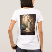 Corgi en Muis T-shirt (Achterkant)