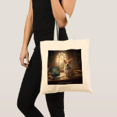 Corgi en Muis Tote Bag (Voorkant (product))