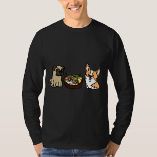 Corgi en Pug Hotpot T-shirt