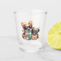Corgi en Pug Uno Kaart spel