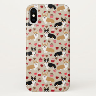Corgi en Tri Corgi Valentijnsdag Case-Mate iPhone Case