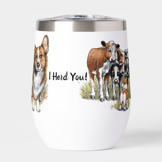 Corgi en veestapel (Voorkant)