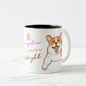 Corgi: Energiek, Charmers, Verrukking Mok (Voorkant rechts)