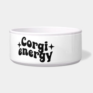 Corgi Energy Keramische Hondenbak Voerbakje