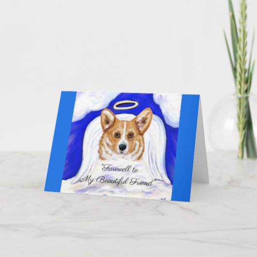Corgi Engel Kaart (Voorkant)