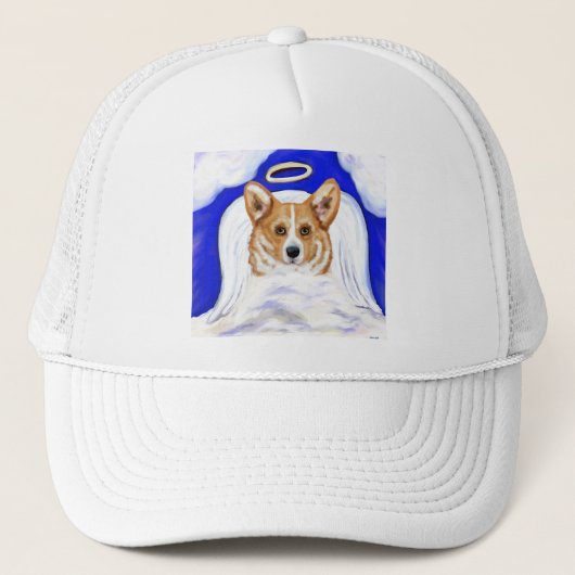 Corgi Engel Trucker Pet (Voorkant)