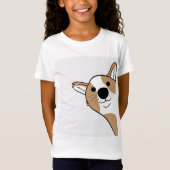 Corgi Face T-shirt (Voorkant)