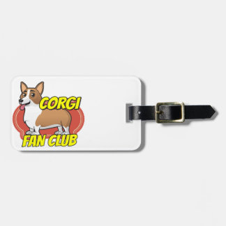 Corgi Fan Club Bagagelabel