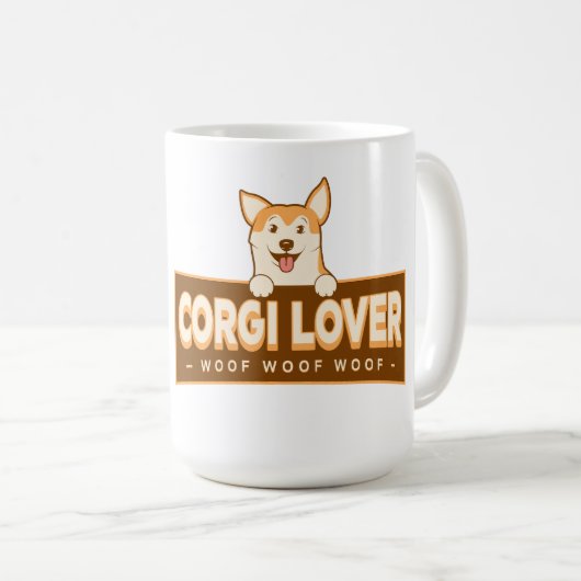 CORGI FAN KOFFIEMOK (Voorkant rechts)