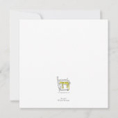 Corgi flat-kerstkaart kaart (Achterkant)