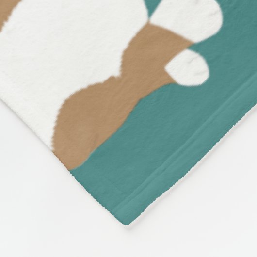 Corgi Fleece Blanket (Hoek)