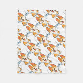 Corgi Fleece Deken (Voorkant)