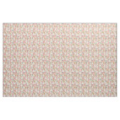 Corgi floral fabric - crème stof (Yard (91,4 cm))
