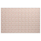 Corgi floral fabric - roze stof (Yard (91,4 cm))
