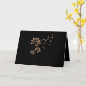 Corgi Flower Fly Dandelion Cute Hondenliefhebber Kaart (Gele Bloem)