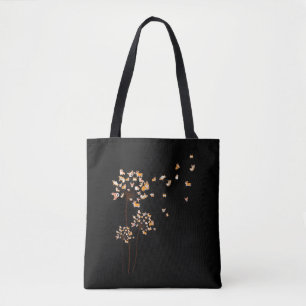 Corgi Flower Fly Dandelion Cute Hondenliefhebber Tote Bag