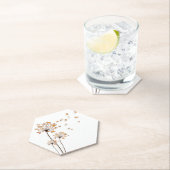 Corgi Flower Fly Dandelion Shirt Cute Dog Lover Kartonnen Onderzetters (Insitu)