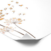 Corgi Flower Fly Dandelion Shirt Cute Hondenliefhe Foto Afdruk (Hoek)