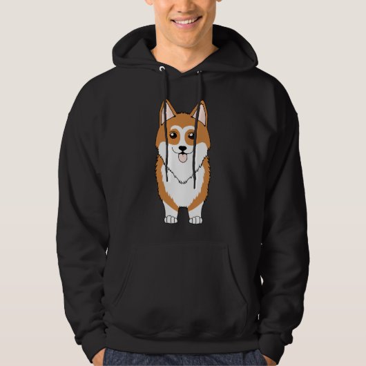 Corgi Front Hoodie (Voorkant)